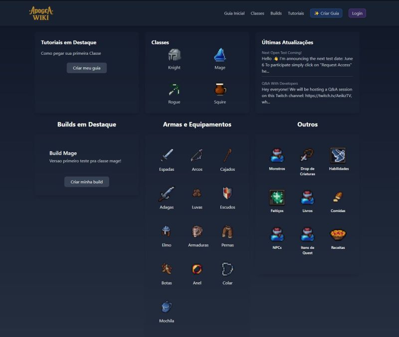 Apogeia — Plataforma Full-Stack