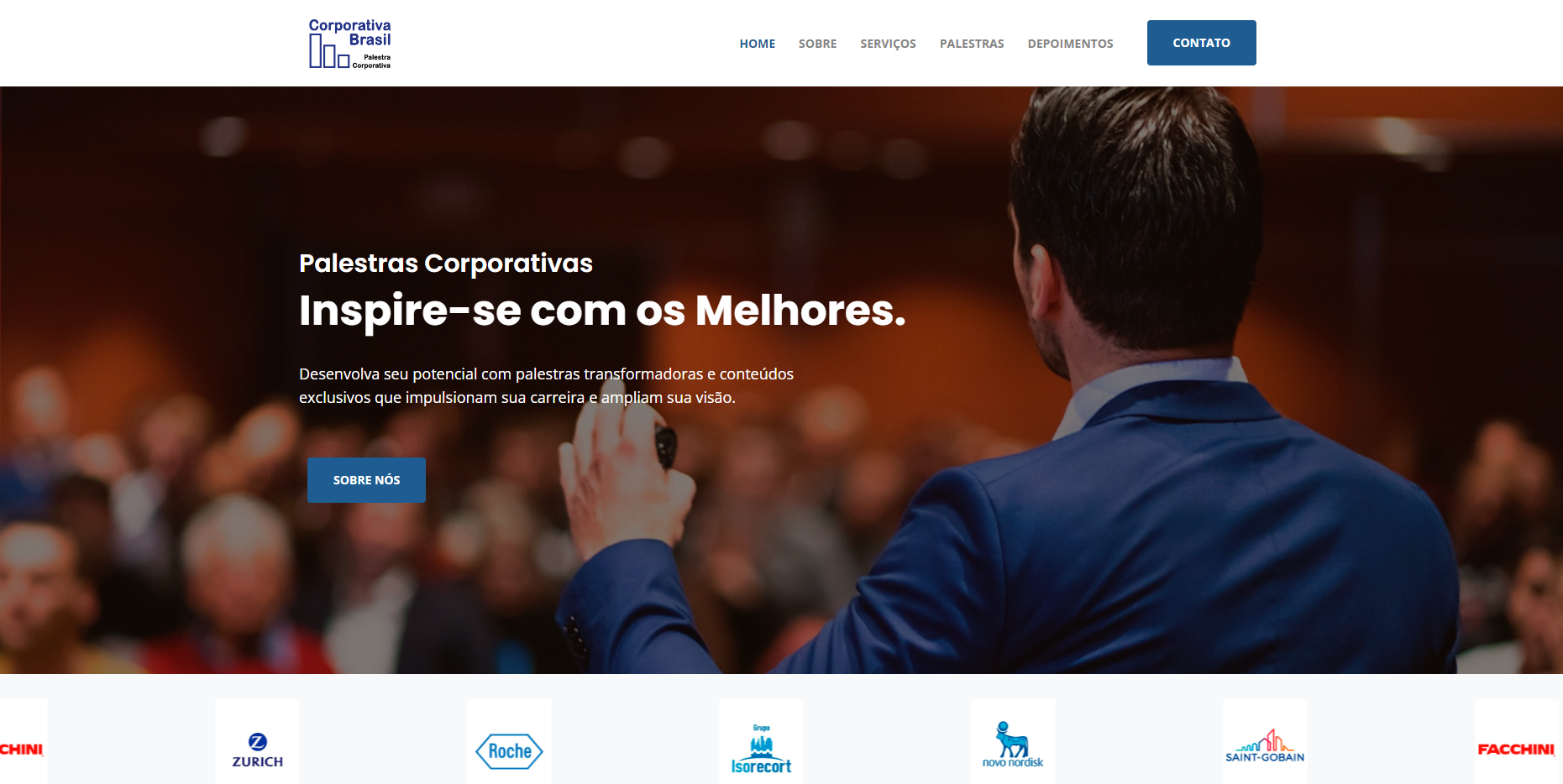 Palestras Corporativas — Portfólio de Treinamentos